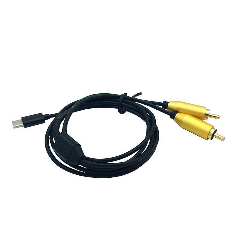 3 Pin Xlr Male to Rca Female Audio Jack Plug Microphone Adapter