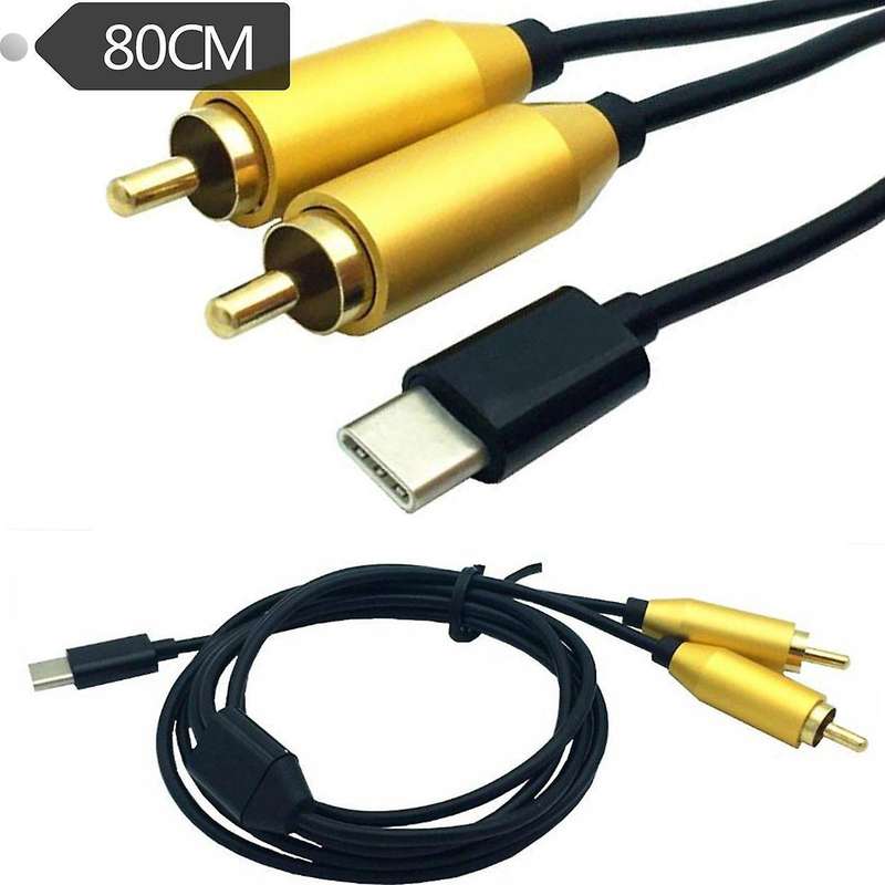 3 Pin Xlr Male to Rca Female Audio Jack Plug Microphone Adapter