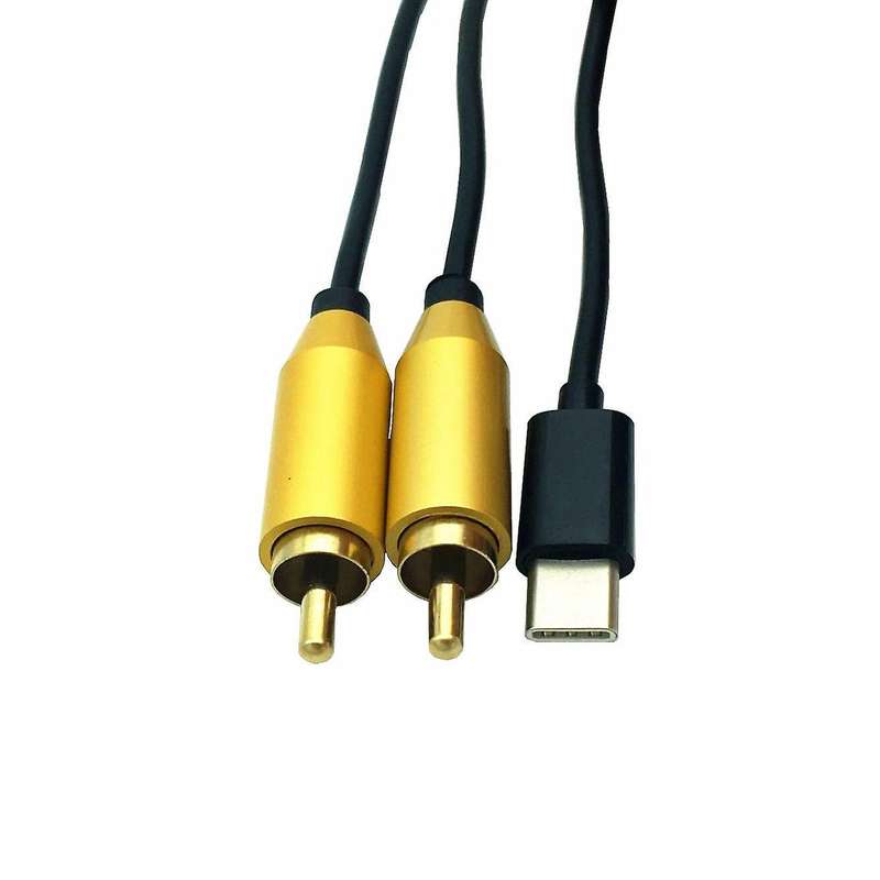 3 Pin Xlr Male to Rca Female Audio Jack Plug Microphone Adapter