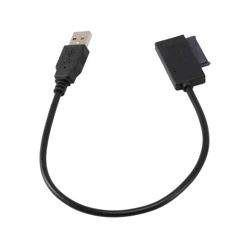 Usb 2.0 to Mini Sata Ii 7+6 13pin Adapter Converter Cable