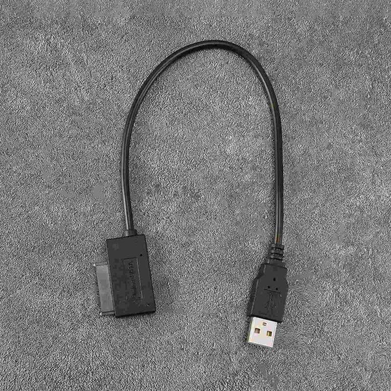Usb 2.0 to Mini Sata Ii 7+6 13pin Adapter Converter Cable