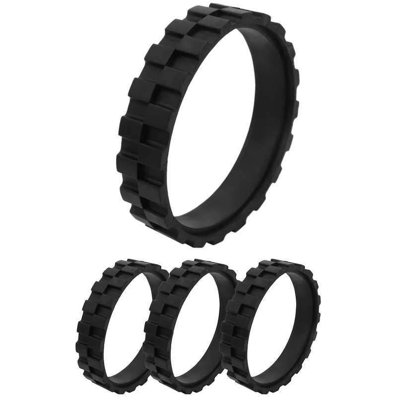 4pcs Tire Skin for Irobot Roomba Wheels Series 500, 600, 700, 800