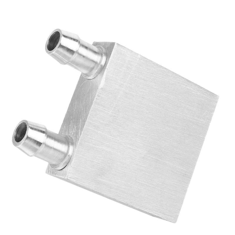 Aluminum Water Cooling Block Cooler for Computer Cpu Radiator Silver