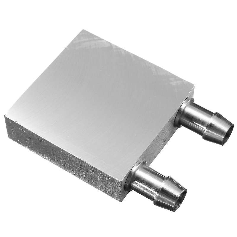 Aluminum Water Cooling Block Cooler for Computer Cpu Radiator Silver