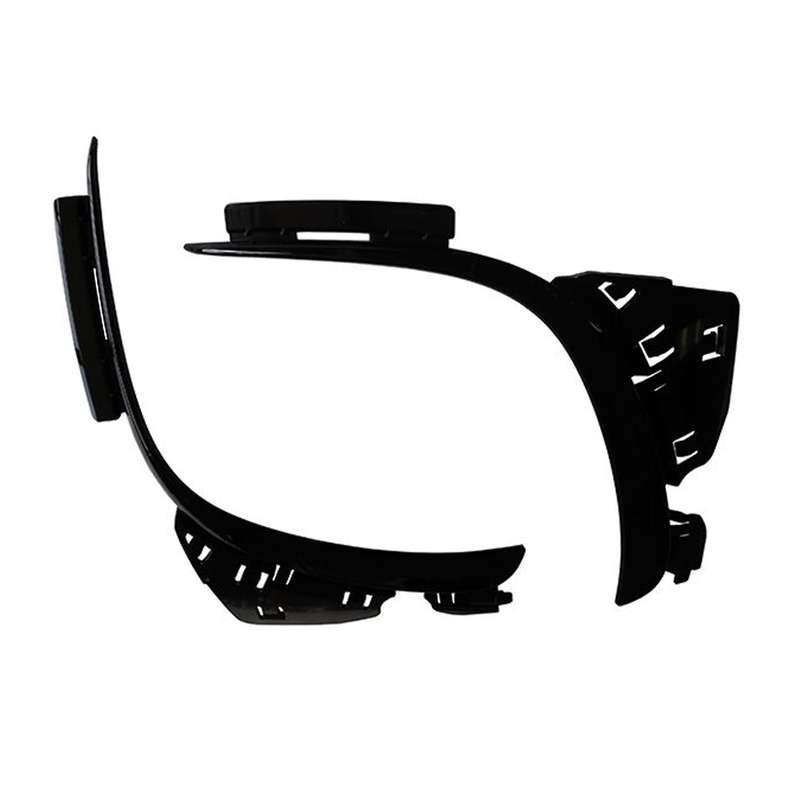 2pcs Left&right Front Bumper Fog Light Trim Strips Frame for Mercedes