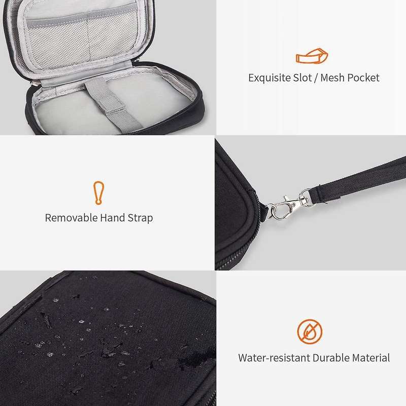 Electronic Organizer, Travel Cable Organizer Bag Pouch Portable Case