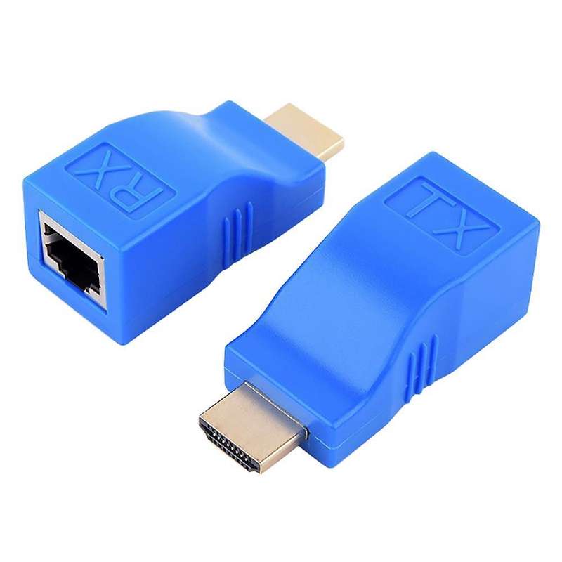 Hdmi-compatible Extender 30m Hd Network Extender Converter Adapter