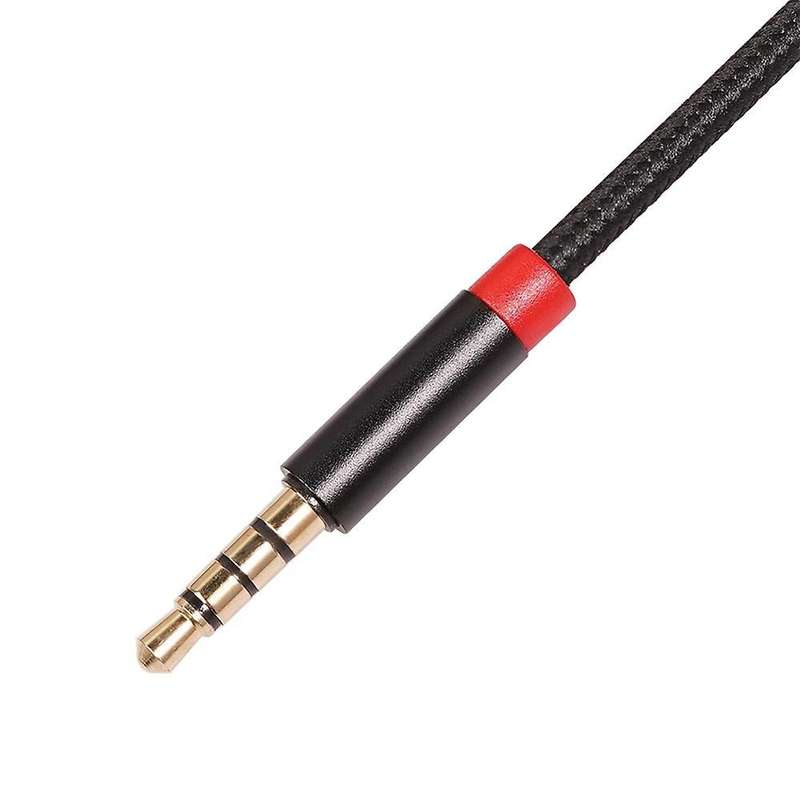 3.5mm Male to Female Extension Cable with Microphone for Headset (1m)