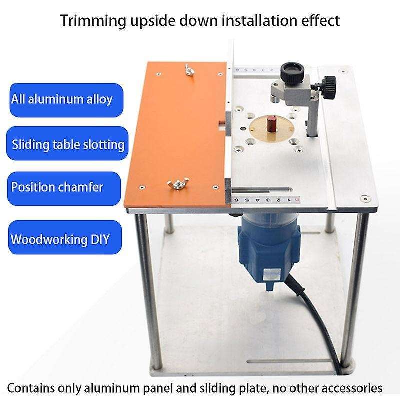Router Table Insert Plate Electric Wood Milling Flip Board Workbench
