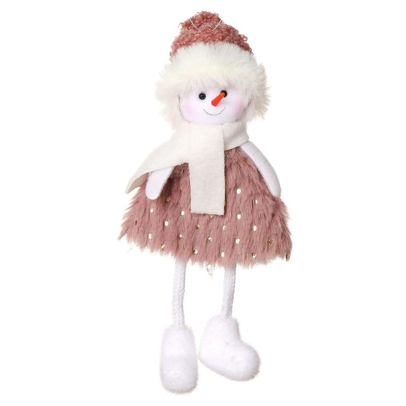 Creative Santa Figure Dolls Pine Tree Pendant Mini Dolls,snowman