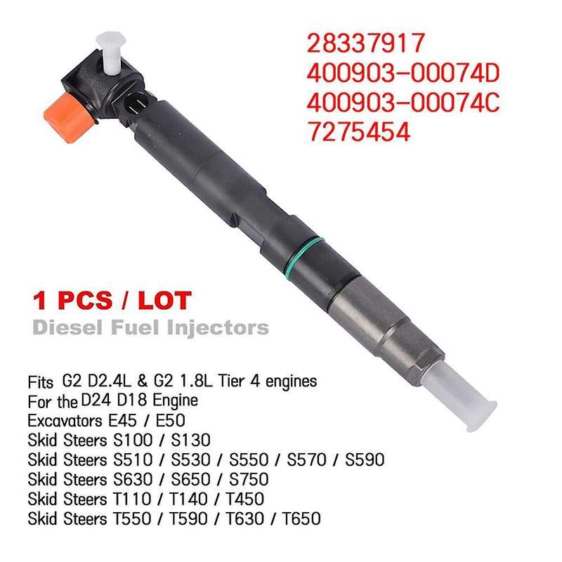 New Delphi -diesel Fuel Injector for Bobcat / Doosan Teir 4 D18 & D24