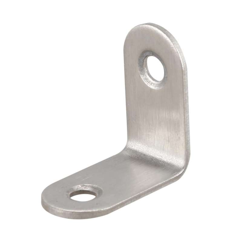6 Pcs 30x30mm Metal Corner Brace Joint Right Angle Bracket Silver