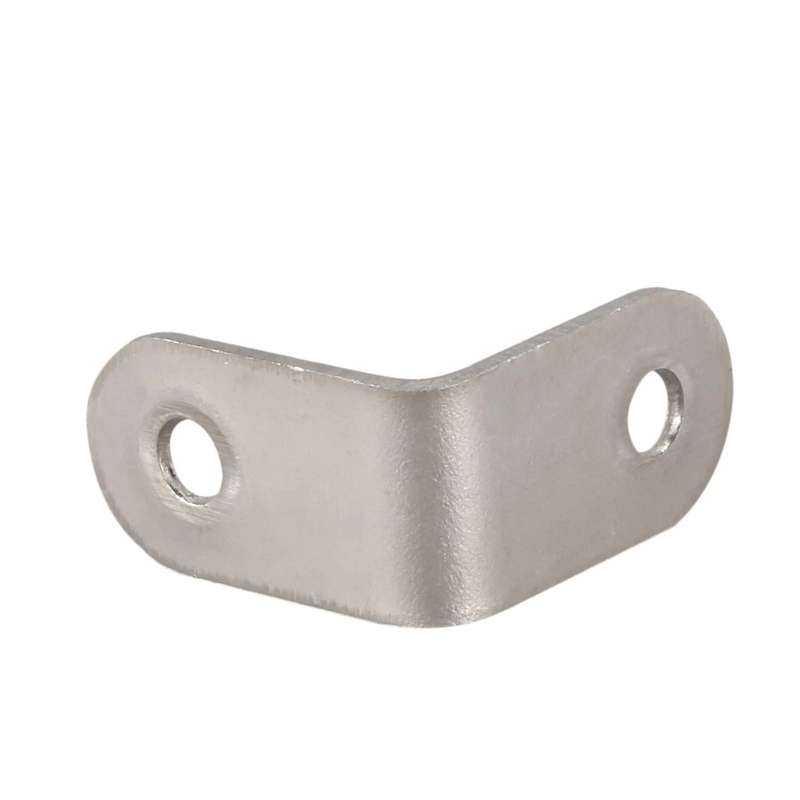 6 Pcs 30x30mm Metal Corner Brace Joint Right Angle Bracket Silver