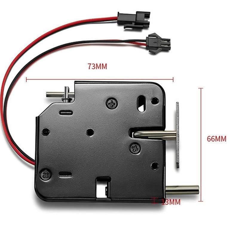 12v 2a Intelligent Electronic Control Electromagnetic Lock, Locker