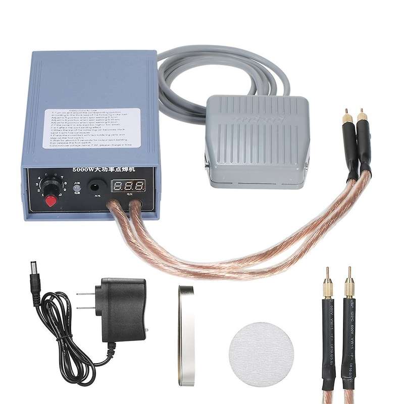 Handheld Spot Welder High 5000w Power Spot Welding Machine Eu Plug