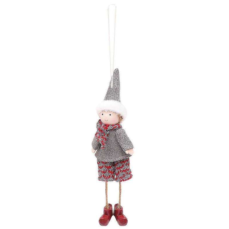 Angel Doll Ornaments Merry Christmas Decorations Scarf Boy