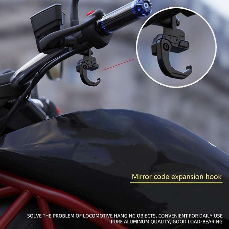 Helmet Hook for Yamaha Nmax 155 Honda Universal Rearview Mirror Hook