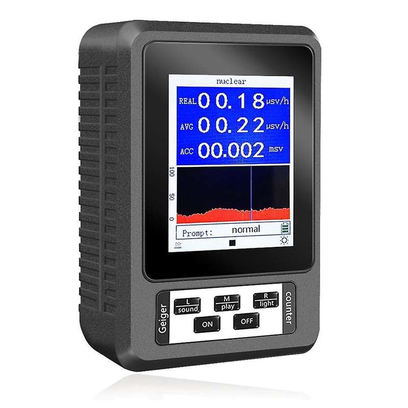 Xr1 Br-9b Geiger Of Nuclear Radiation Detector Counter Black