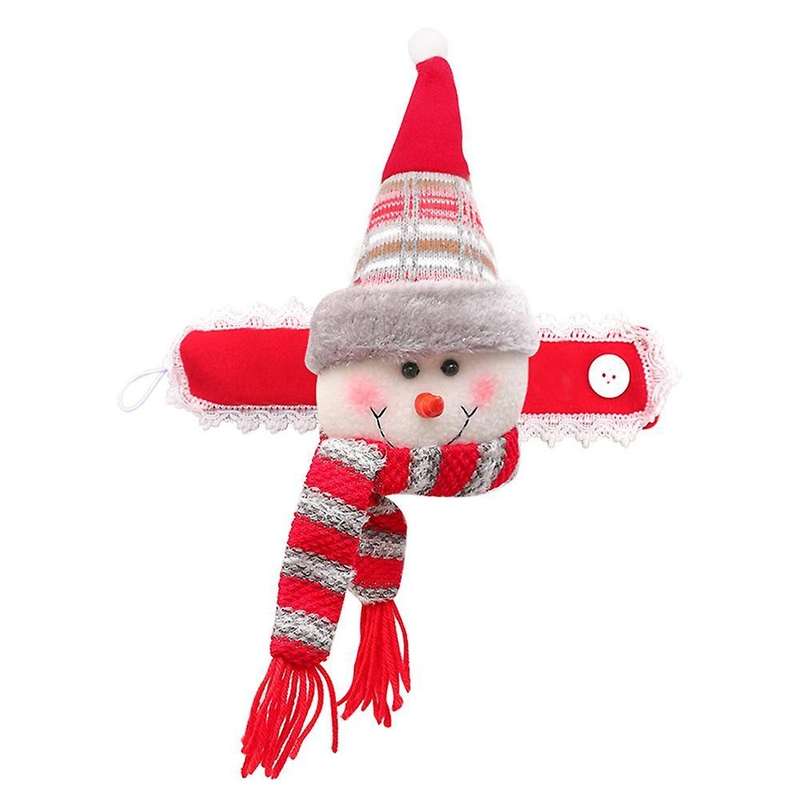 Christmas Window Curtain Tiebacks Decorations Cute Elf Doll Hook, B