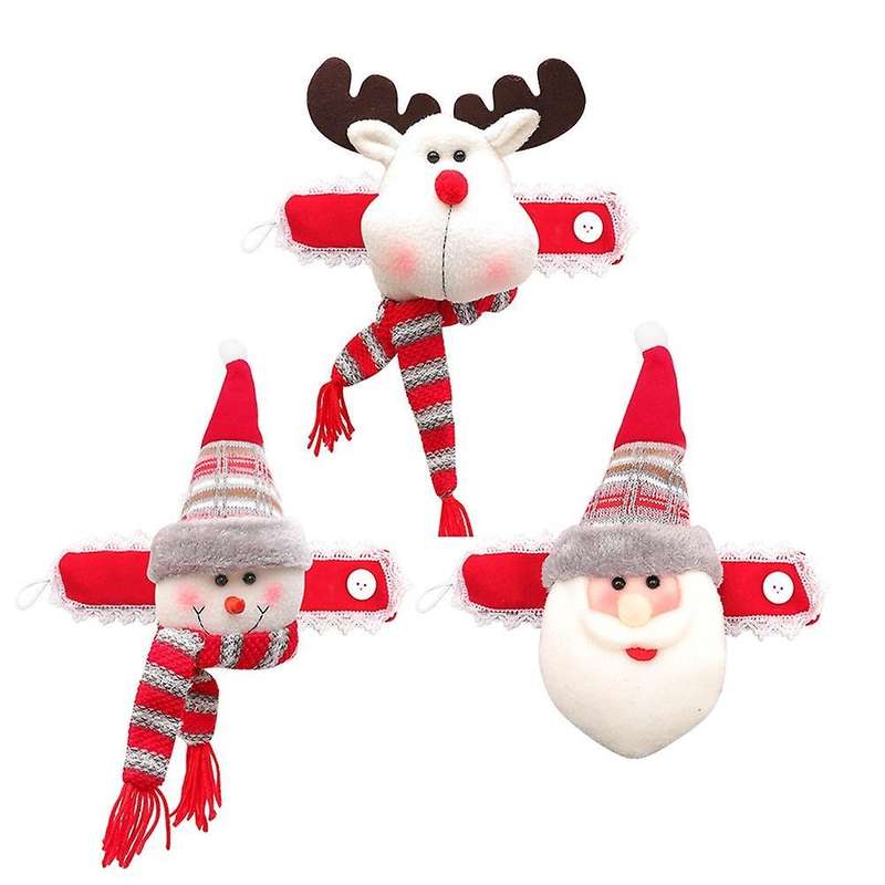 Christmas Window Curtain Tiebacks Decorations Cute Elf Doll Hook, B