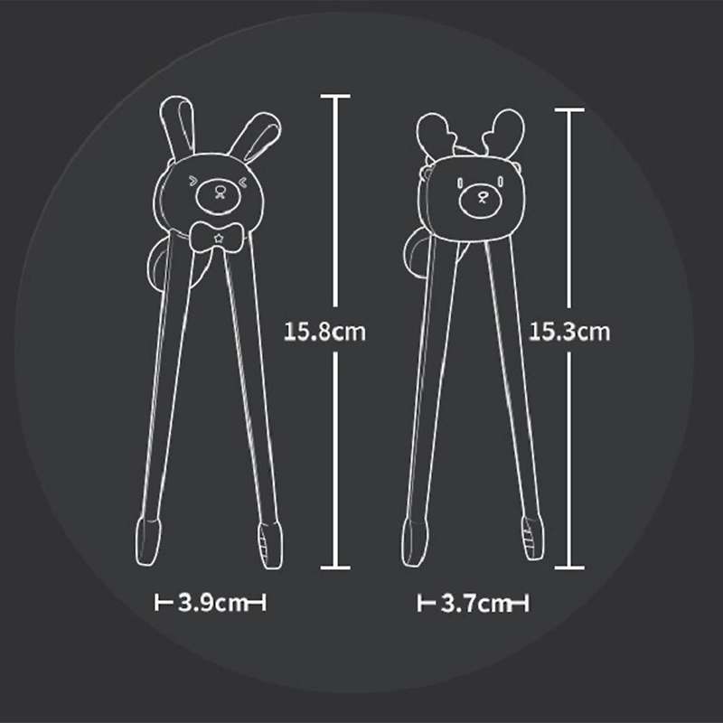 Children's Tableware Correction Cartoon Training Chopsticks Baby A