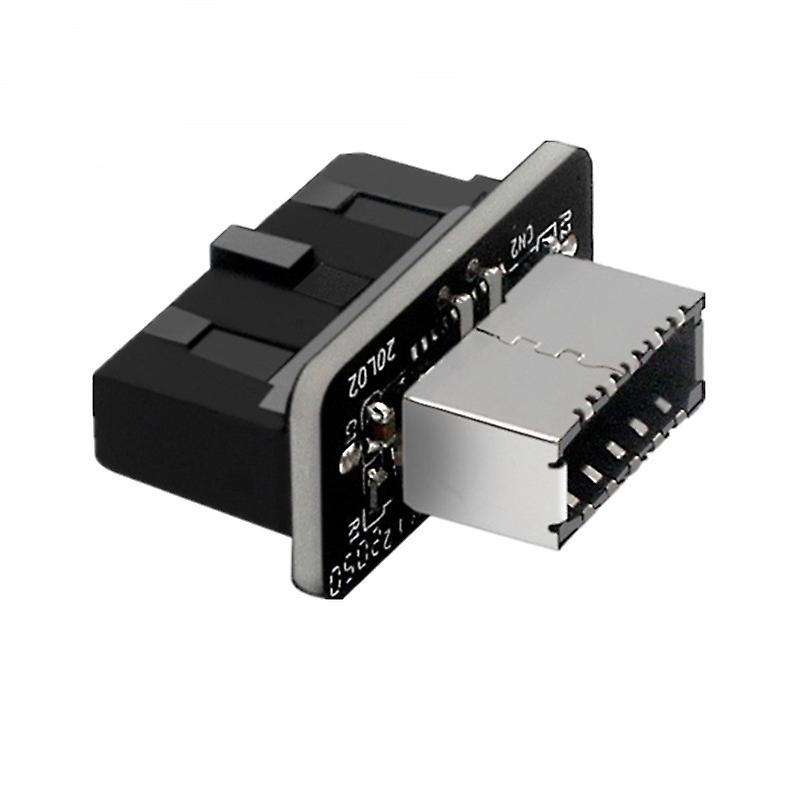 Motherboard Usb3.019p/20p to Type-e90 Degree Adapter
