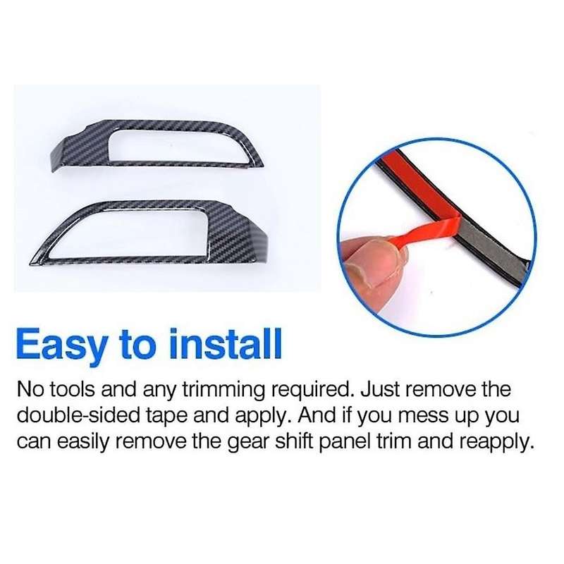 For Toyota Sienna 2021 2022 Carbon Fiber Car Dashboard Upper Air