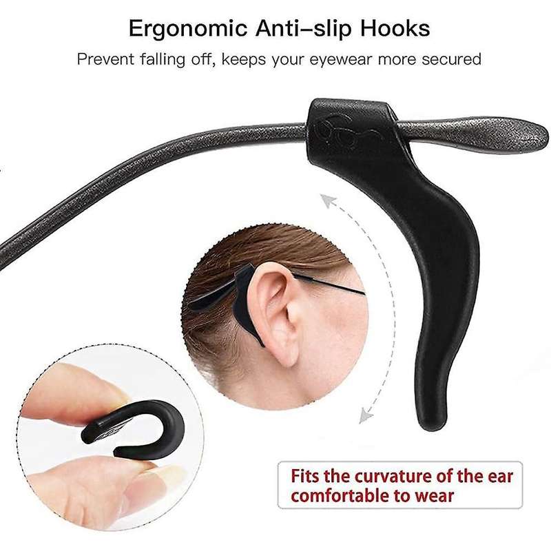 Glasses Strap Adjustable Eyewear Retainer 3pcs Universal Fit Sports