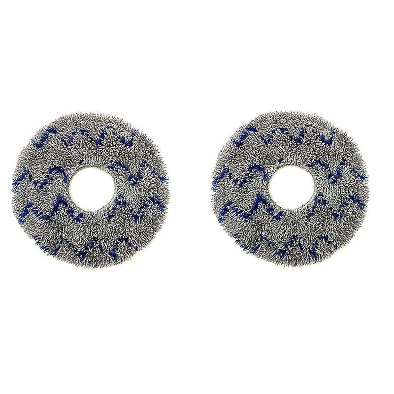 2pcs Replacement Parts Mop Cloth Pads for Ecovacs T10 Turbo Robotic