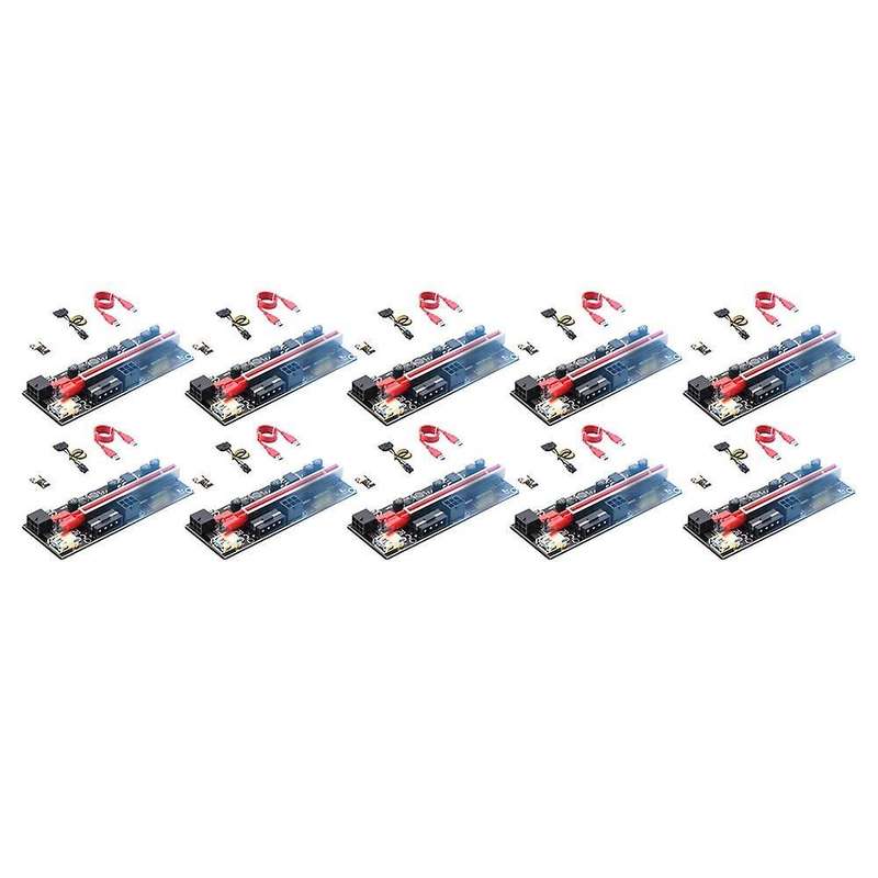 10 Pcs Pci-eriser Graphics Card Extension Cable Usb3.0 Pcie Riser