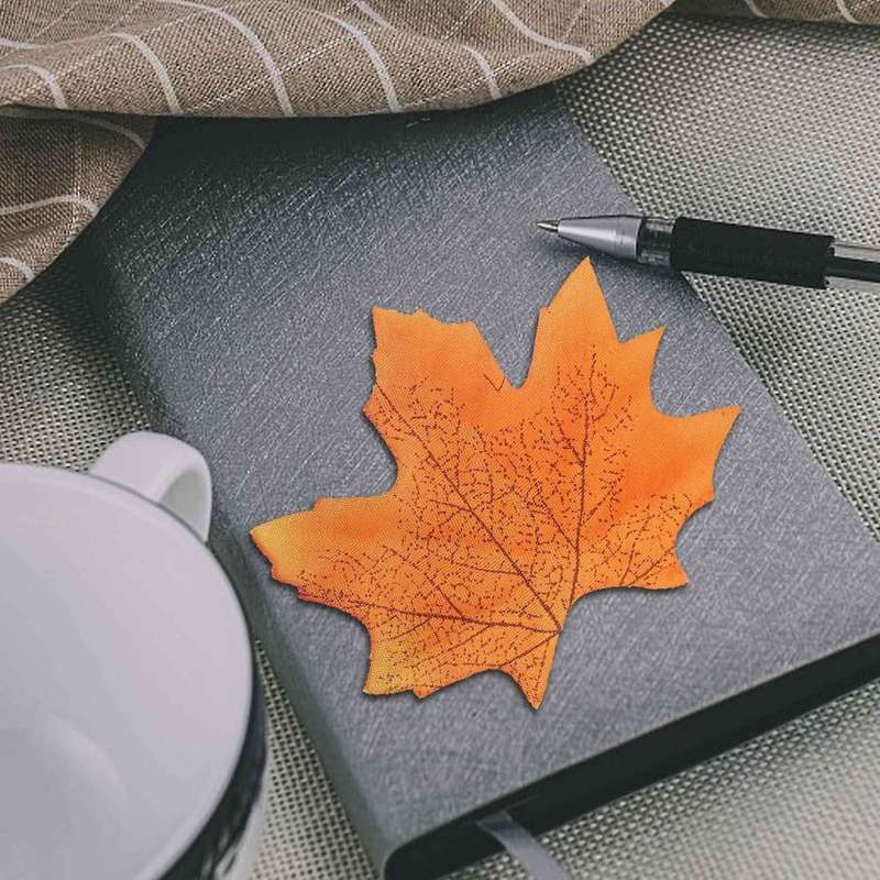 100 Autumn/maple Silk Leaves Multi Coloured/wedding/decoration