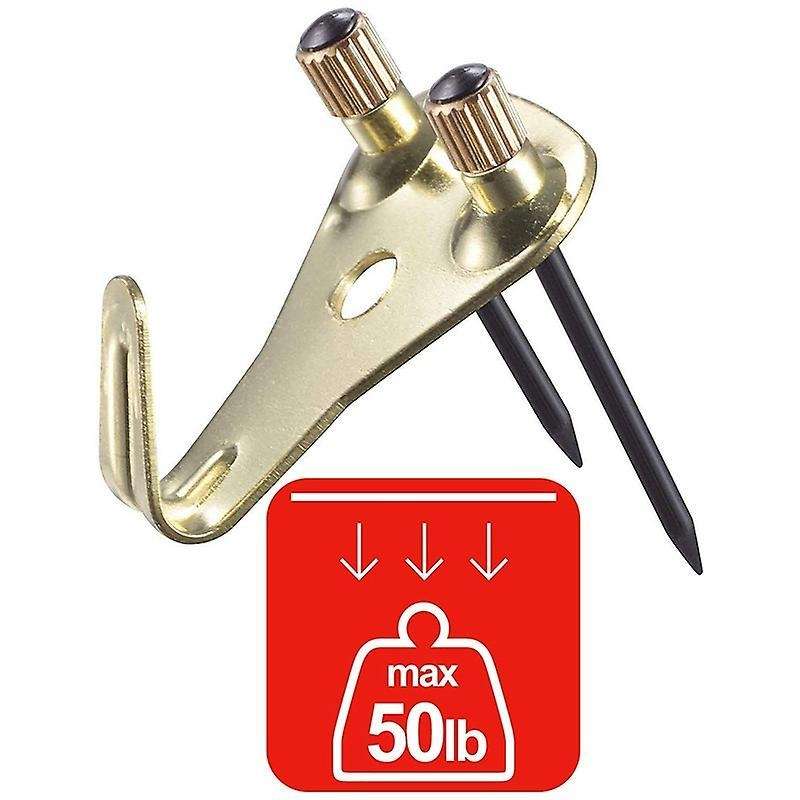 20 Pack 50 Lbs Picture Frame Hangers Hooks with Nails, Hanging Kit