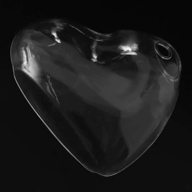 Heart Shaped Hanging Glass Vase Hanging Vase Wall Terrarium