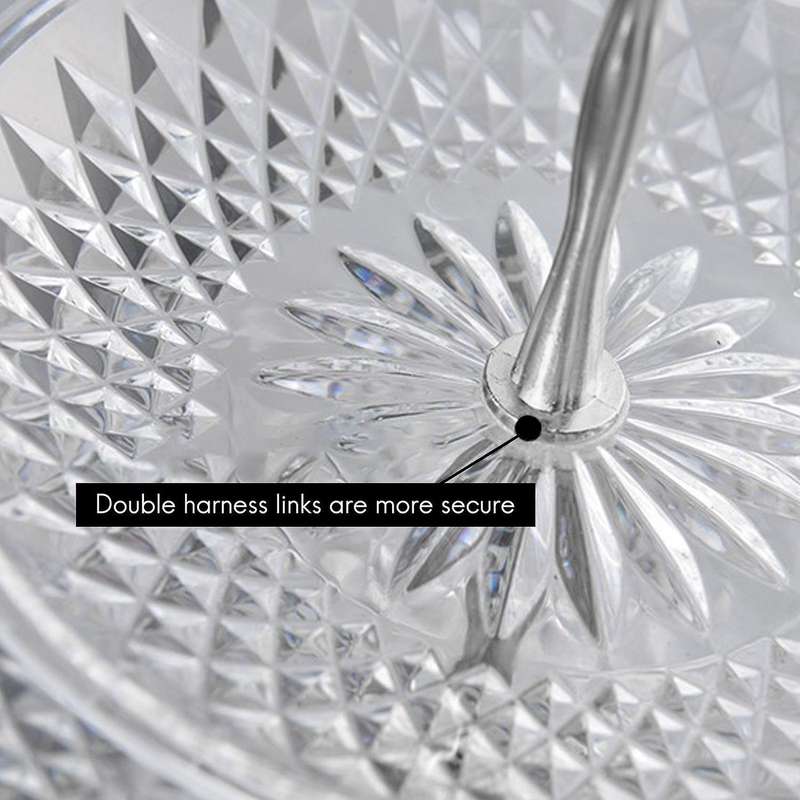 Crown Cake Plate Stand Fittings Hardware Holder Kitchen Gadgets