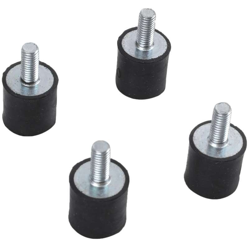 4x M5 Male Female Anti Vibration Rubber Mounts Isolators 15mm X 15mm