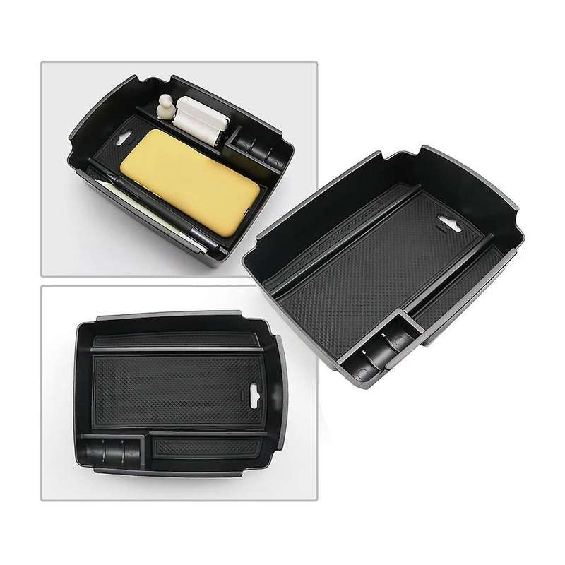 Central Console Armrest Storage Box Holder Interior Organizer Glove