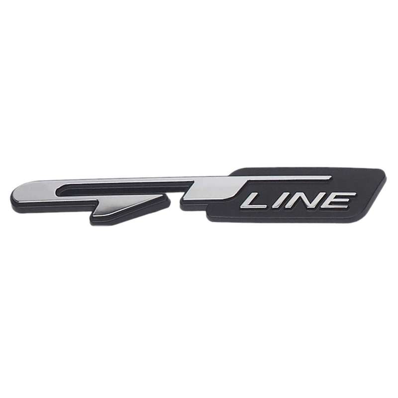 3d Car Letters Sticker for Kia Rear Trunk Fender Stickers Gt