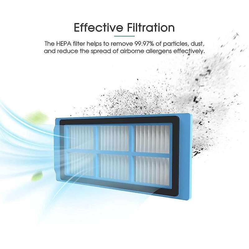 For Thamtu G11 10 Pack Hepa Filter Kit for G11 Robot Vacuum Cleaner