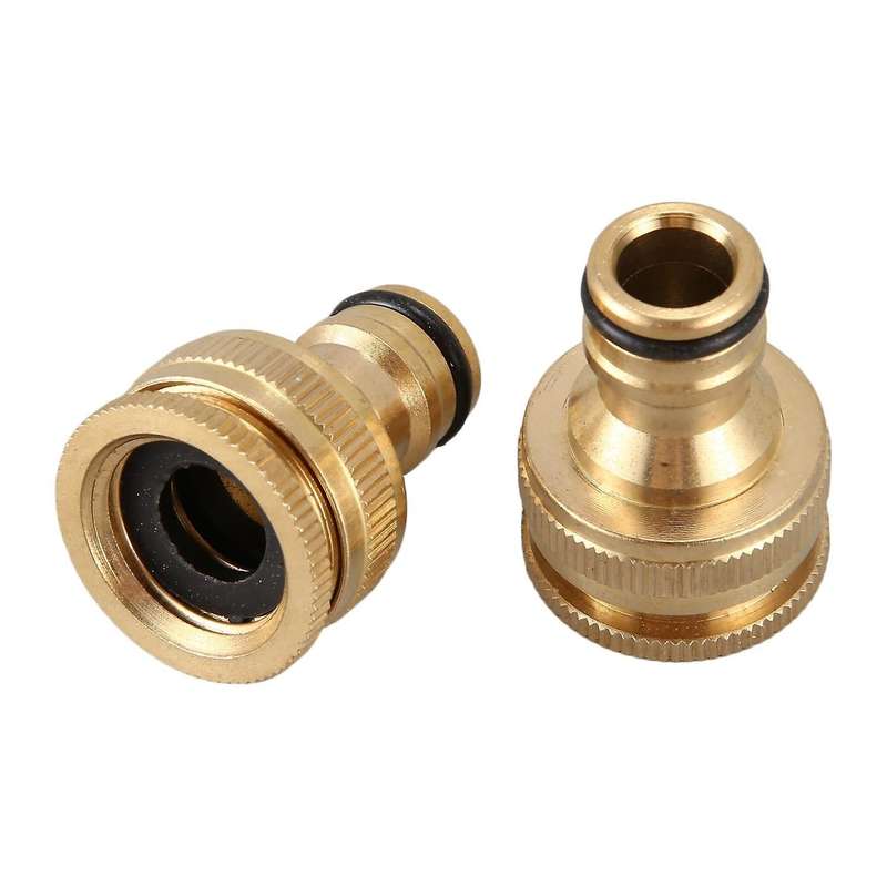 3pcs 1/2 3/4 Inch Thread Quick Connector Tap Connector Watering Hose
