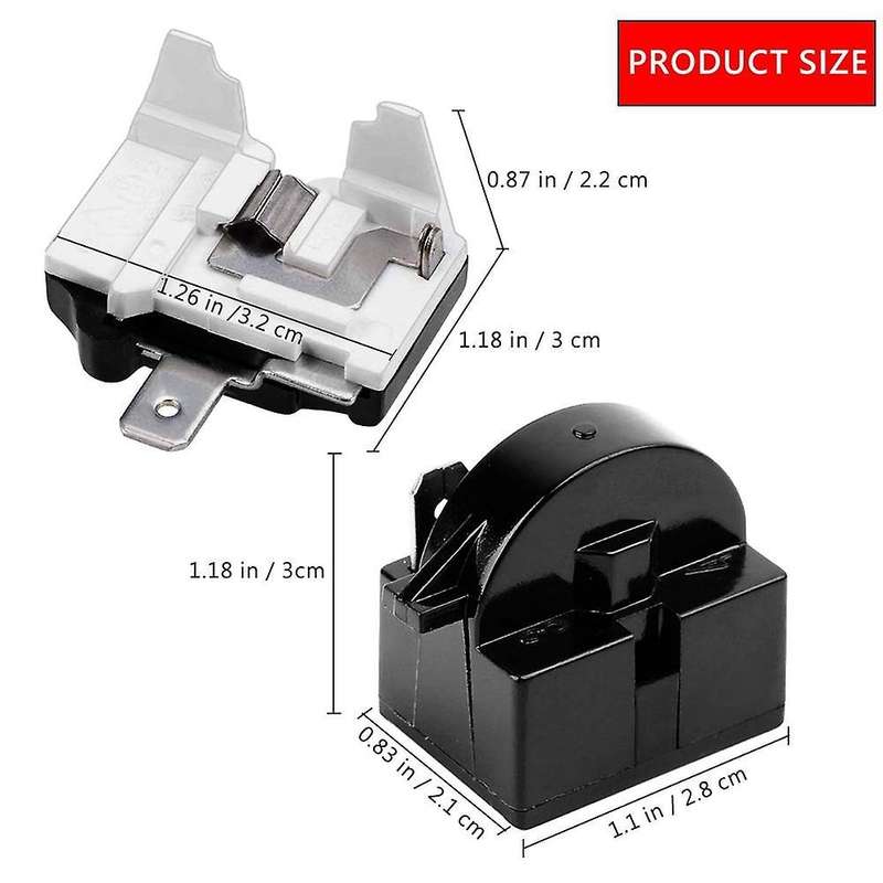 Qp2-4.7 Ptc Starter Relay 1 Pin Refrigerator Starter Relay