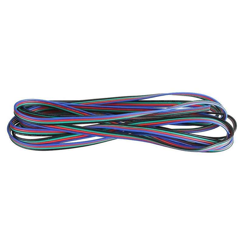 4 Broches Cable Connecteur Fil Extension Splitter Pour Led Bande 3m