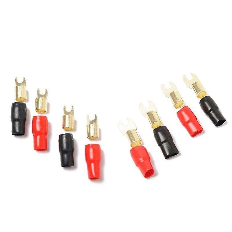 Adapter Connector Plug Crimp Barrier Speaker Wire Terminal