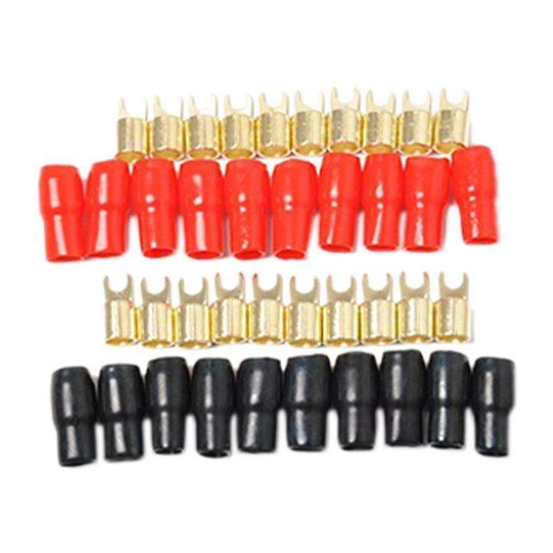 Adapter Connector Plug Crimp Barrier Speaker Wire Terminal