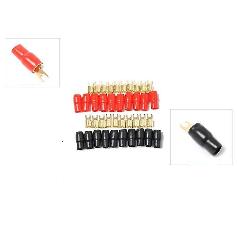 Adapter Connector Plug Crimp Barrier Speaker Wire Terminal