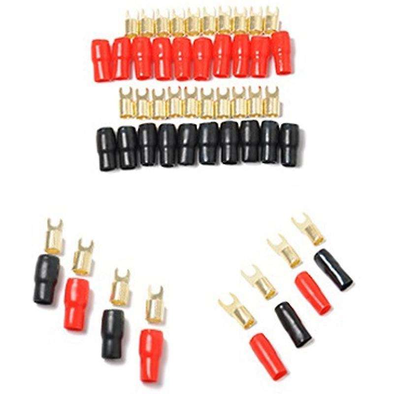 Adapter Connector Plug Crimp Barrier Speaker Wire Terminal