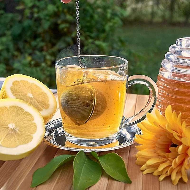 4pcs Stainless Steel Mesh Tea Ball 2.7 Inches Tea Strainers for Tea
