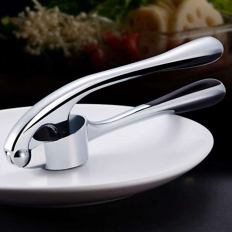 Garlic Press Rocker Stainless Steel Garlic Crusher- Garlic Mincer