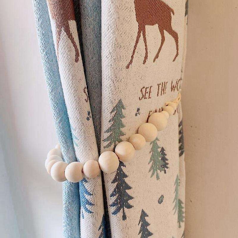 2 Pack Hand Knitting Curtain Tieback Handmade Curtain Straps