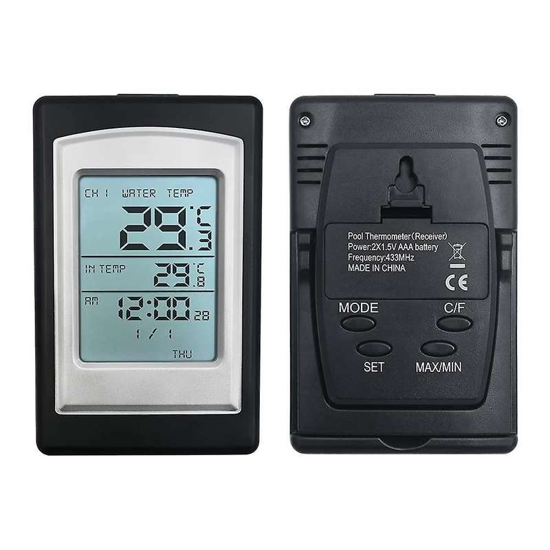 Pool Thermometer, Wireless Floating Easy Read, for Swimming Pool