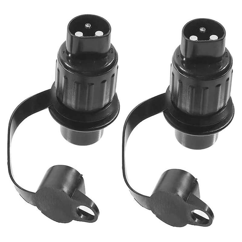 2pcs Truck Interface Motorhome Power Cord Socket Connector
